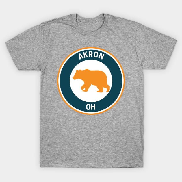 Vintage Akron Ohio T-Shirt by fearcity